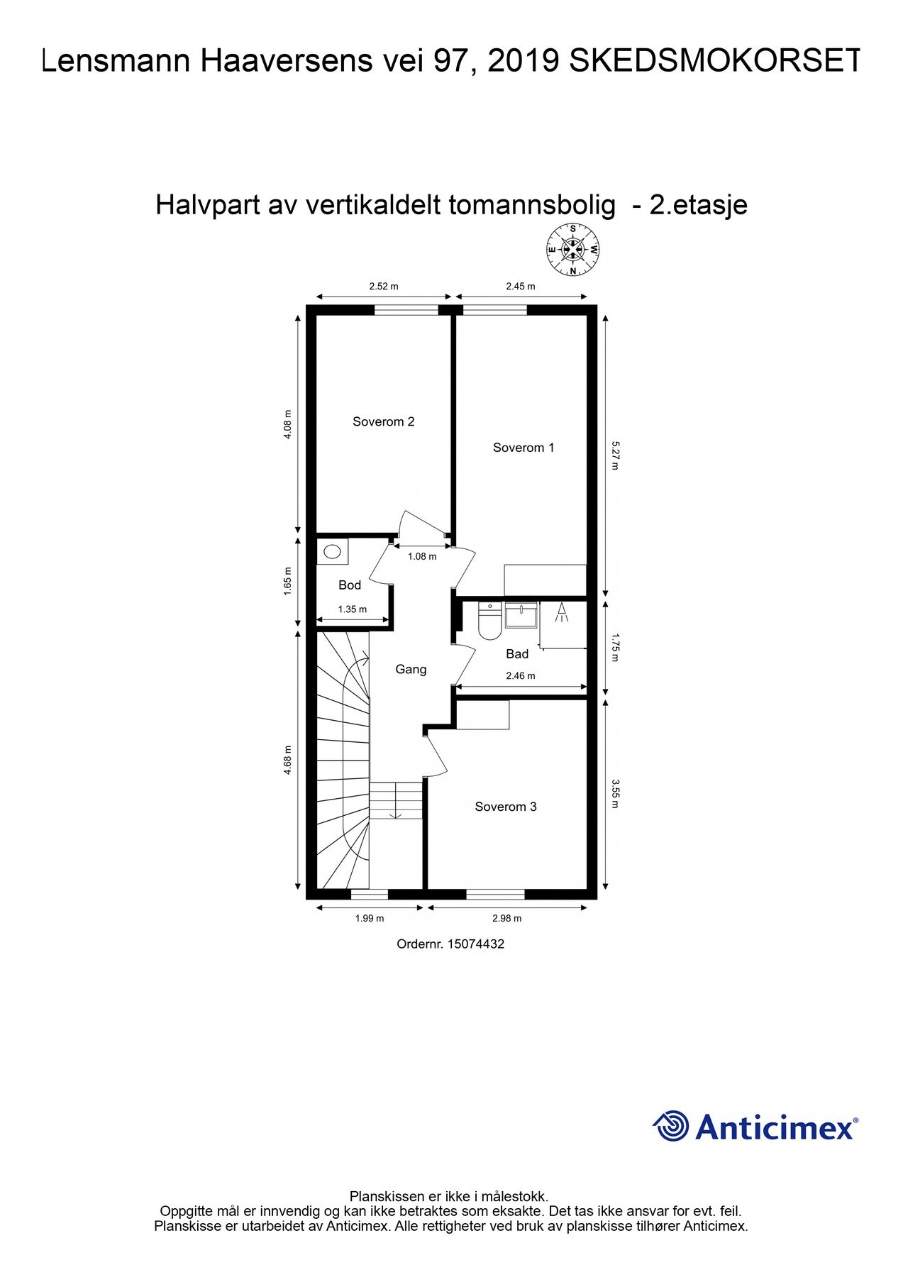 Plankisse 2. etasje Galleribilde