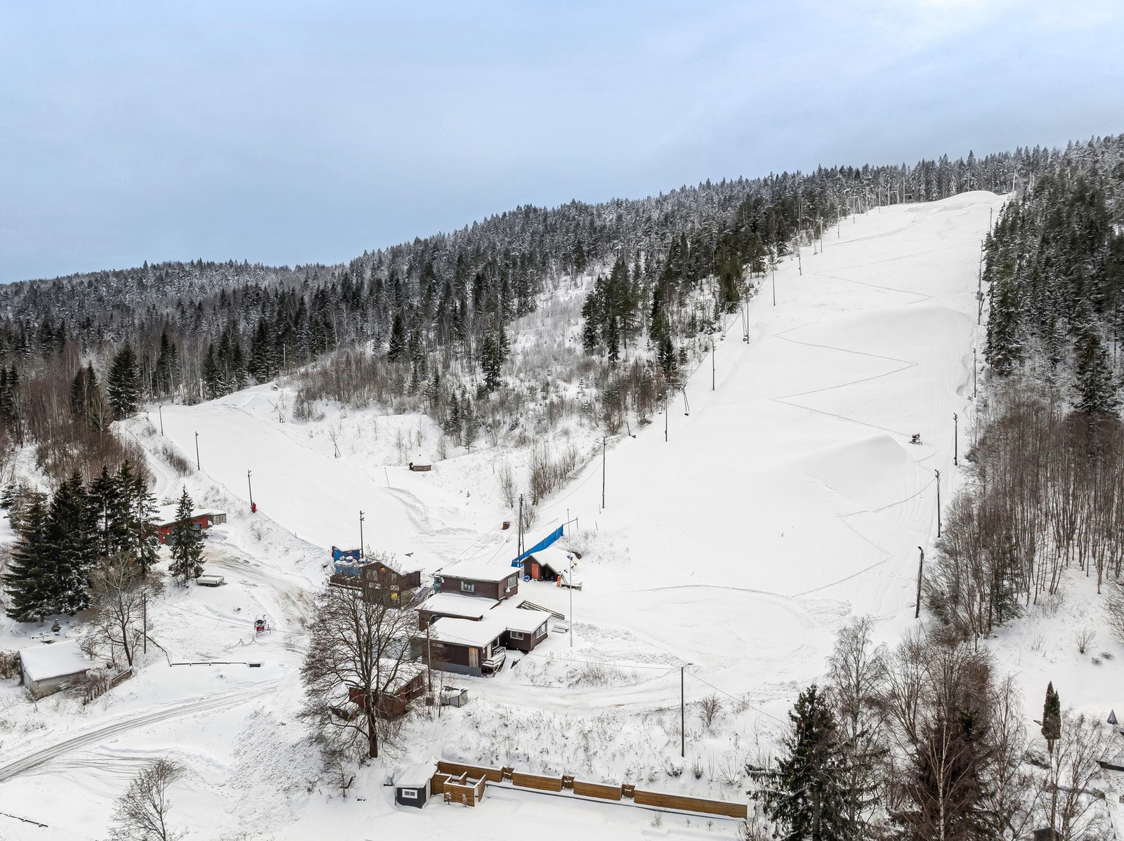 Her er det fantastiske skimuligheter om vinteren Galleribilde