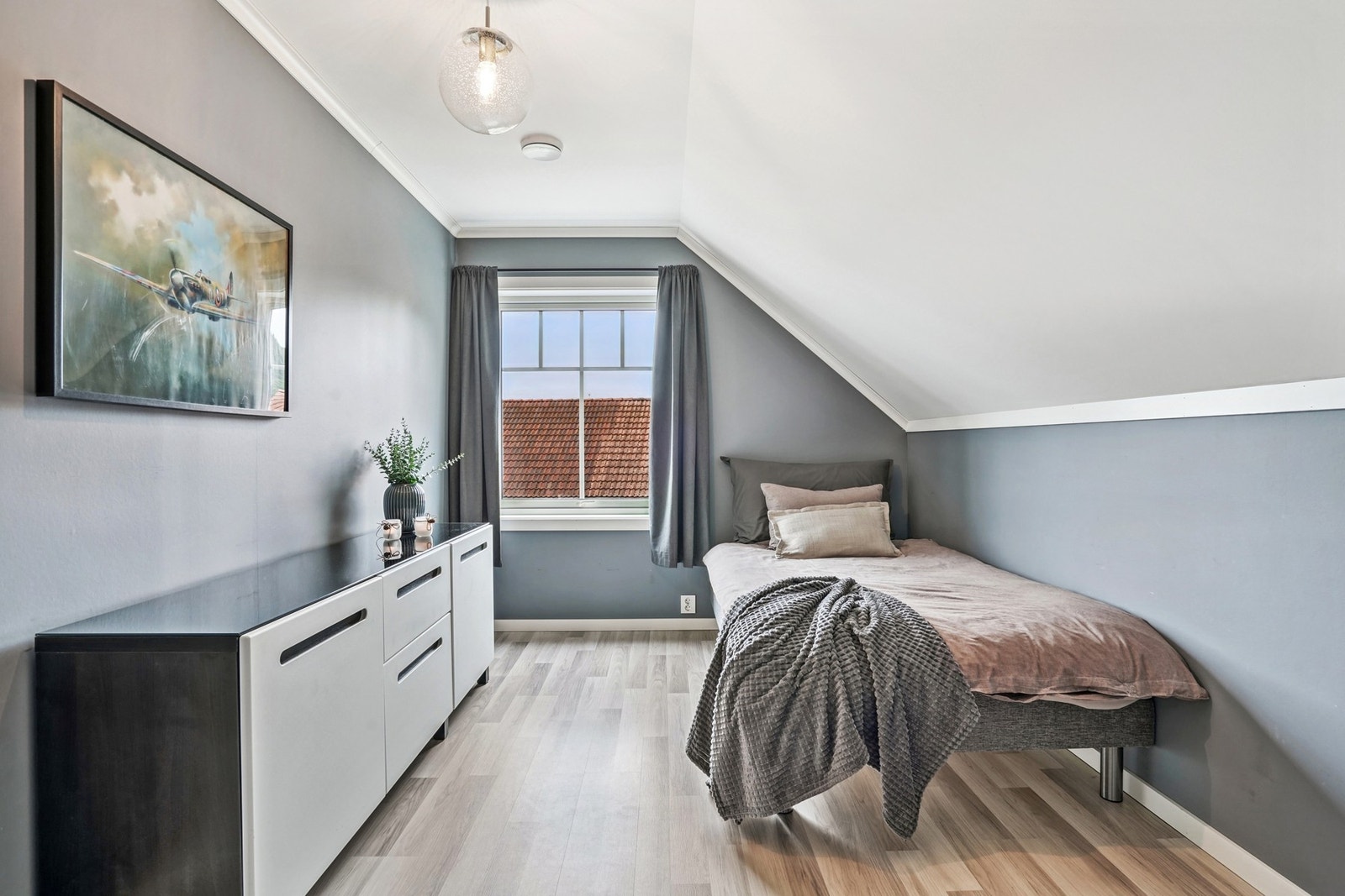 Soverom nr. 3 har samme fine utforming som øvrige rom. Galleribilde