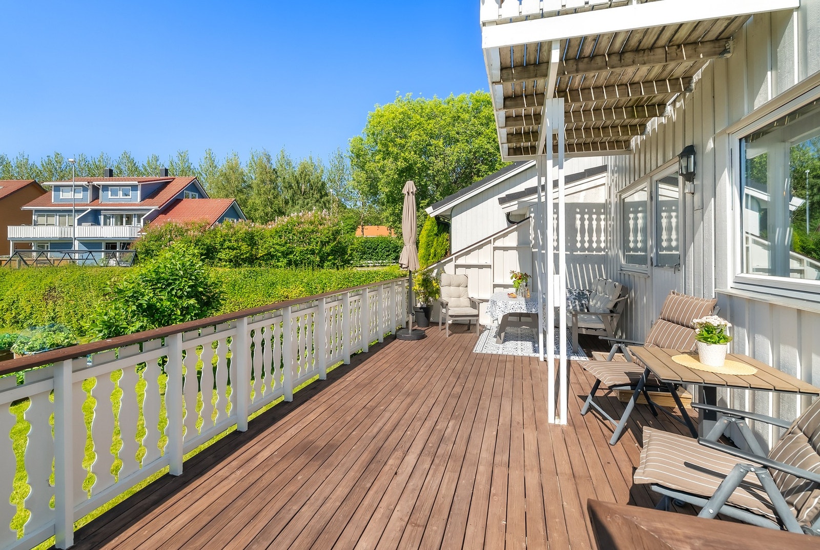 Her er det meget gode solforhold fra morgen til kveld Galleribilde