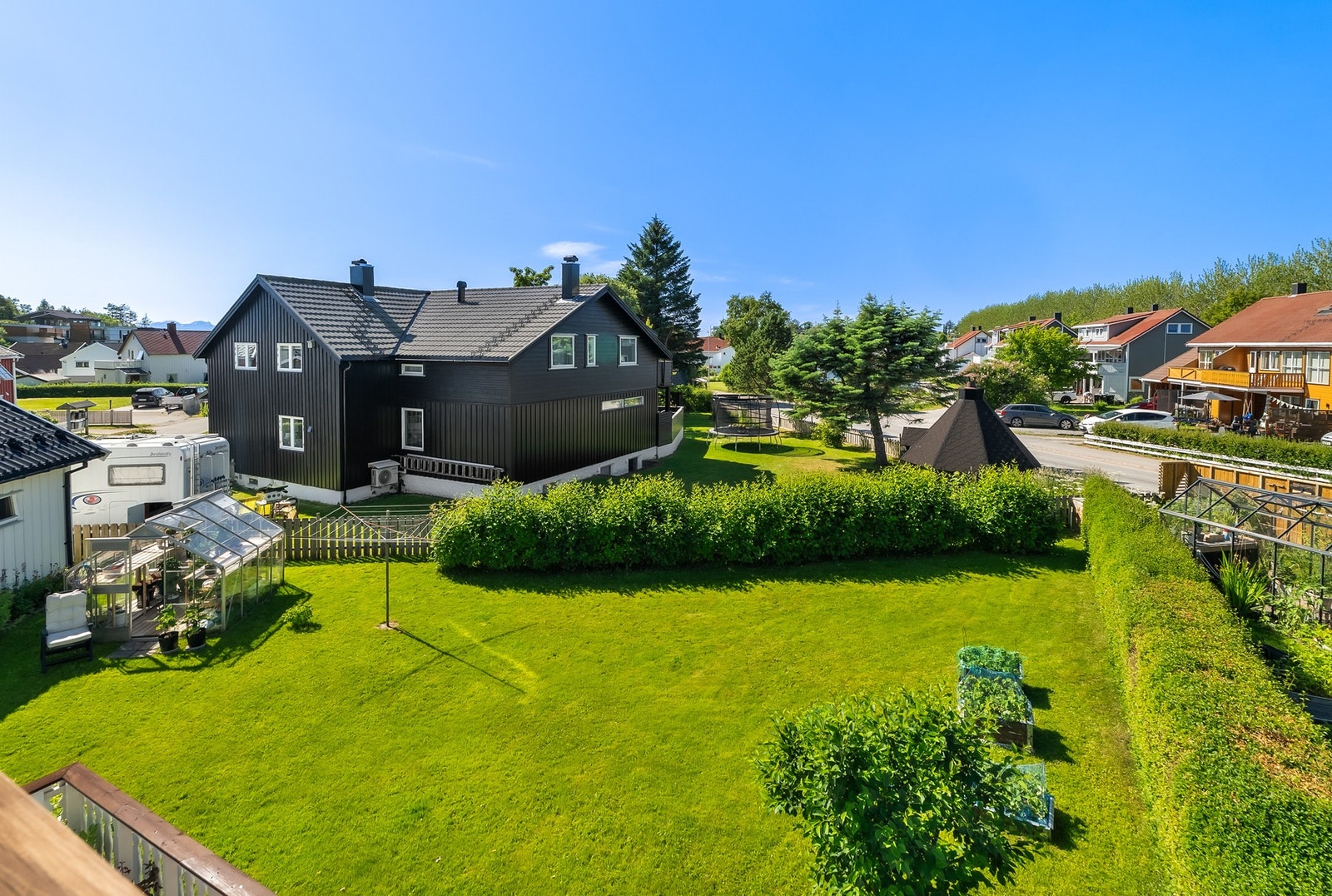 Herfra er det flott utsikt mot vest Galleribilde