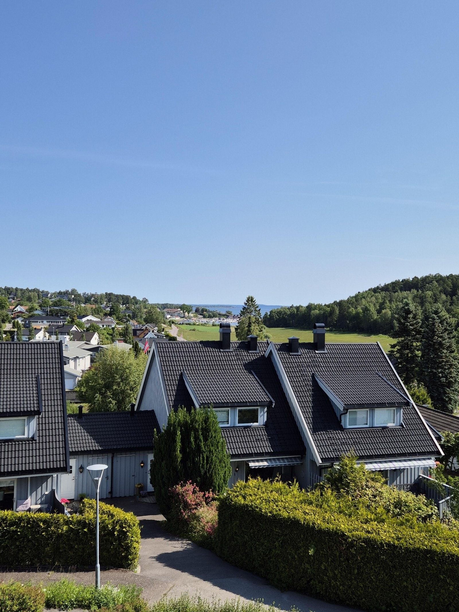 Utsikt fra balkong i 2 etasje Galleribilde