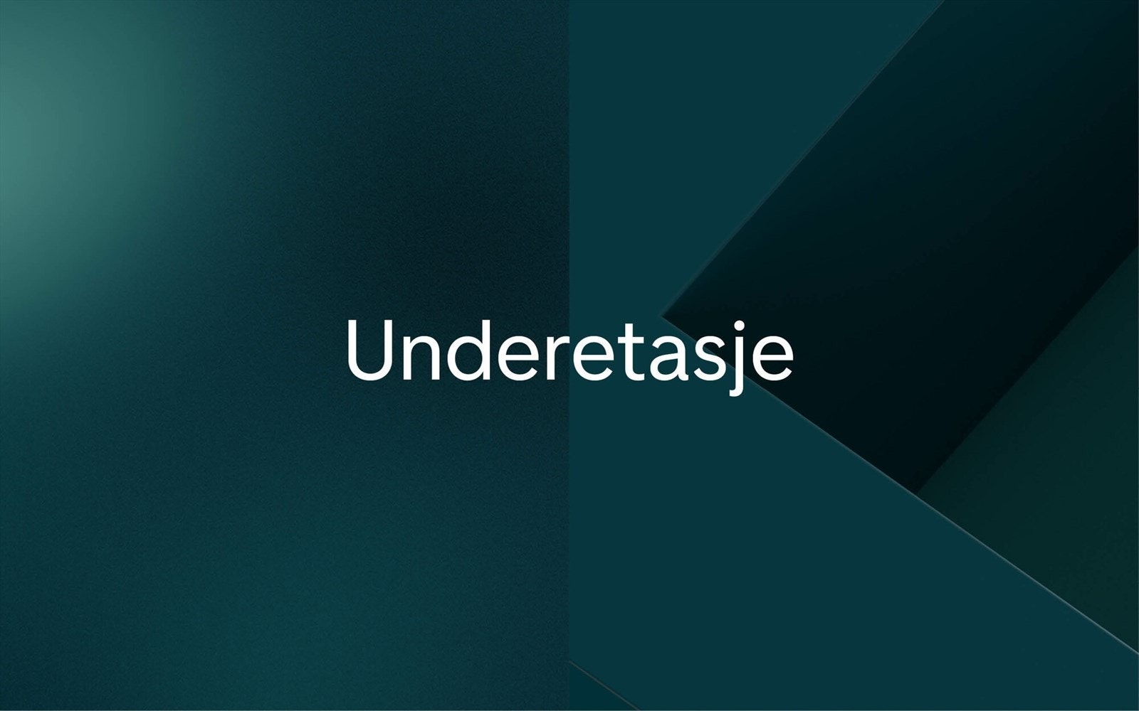 Underetasje. Galleribilde