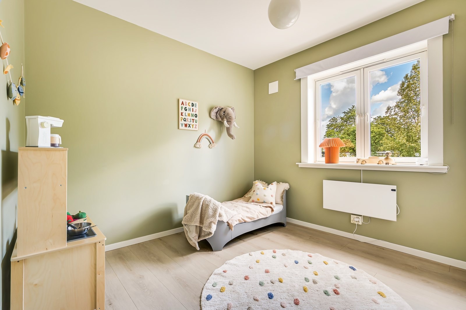 Lyst og fleksibelt rom som enkelt kan tilpasses ulike behov Galleribilde