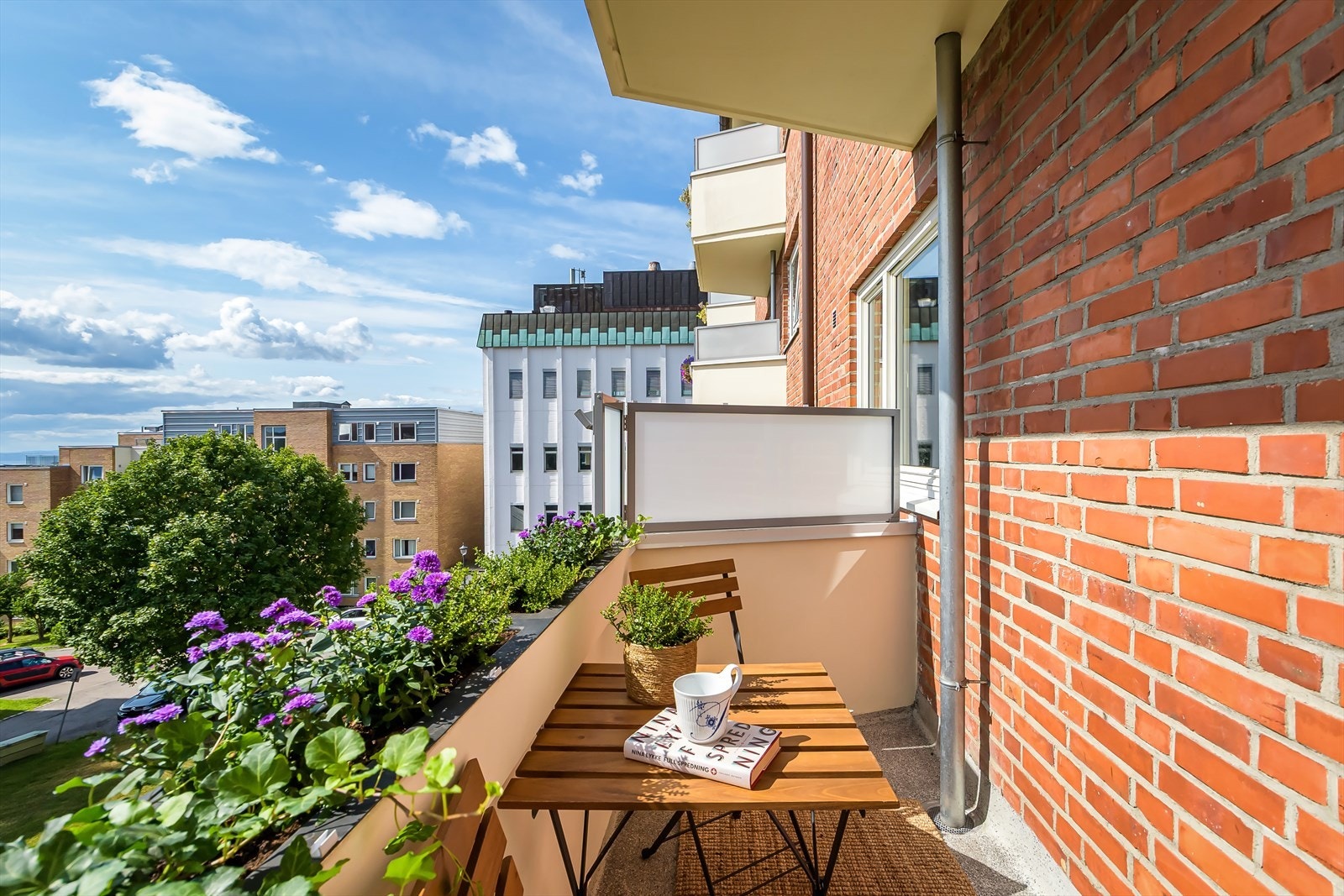 Her er det plass til ulike utemøbler Galleribilde