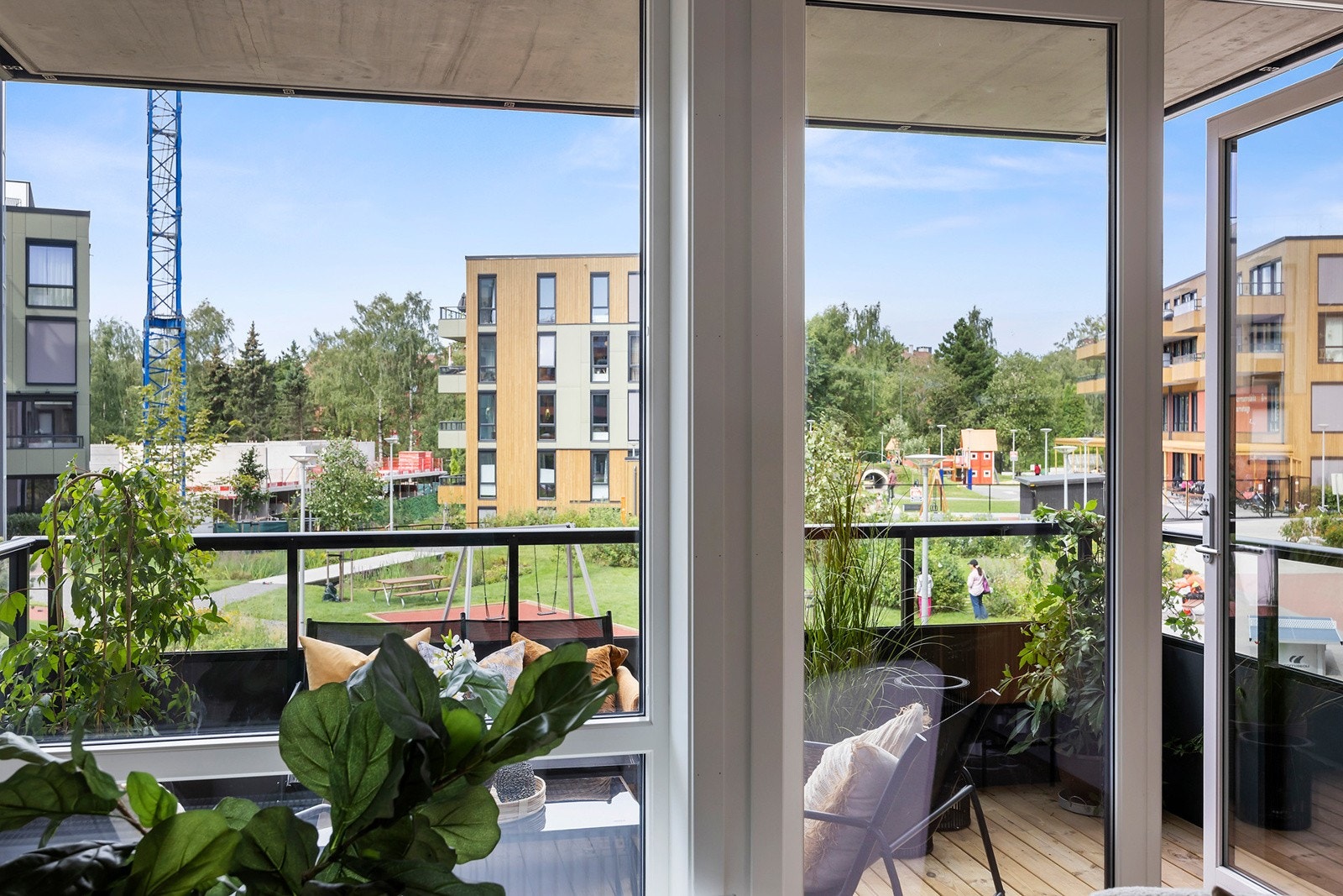 Utgang til balkong Galleribilde