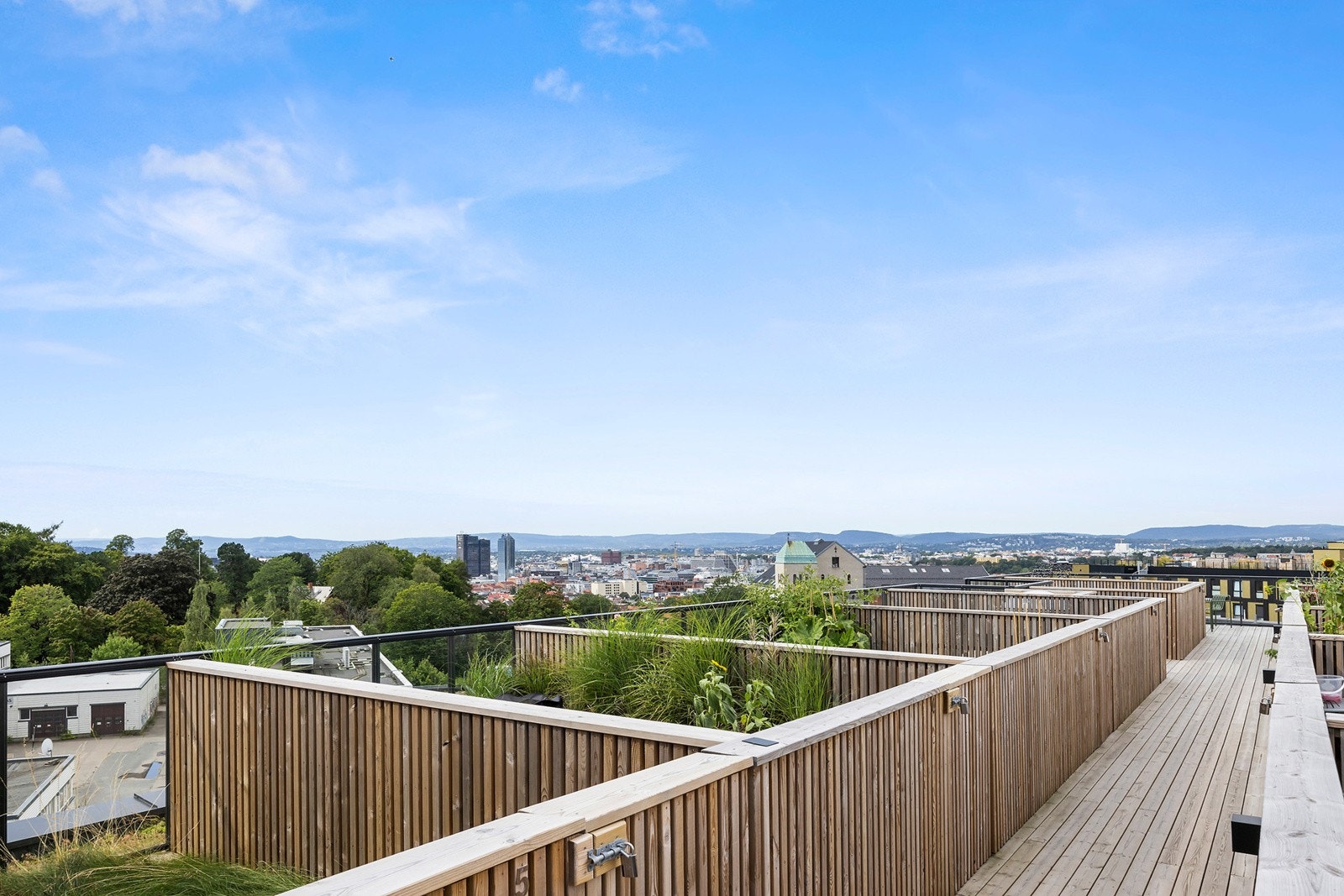 Felles takterrasse Galleribilde