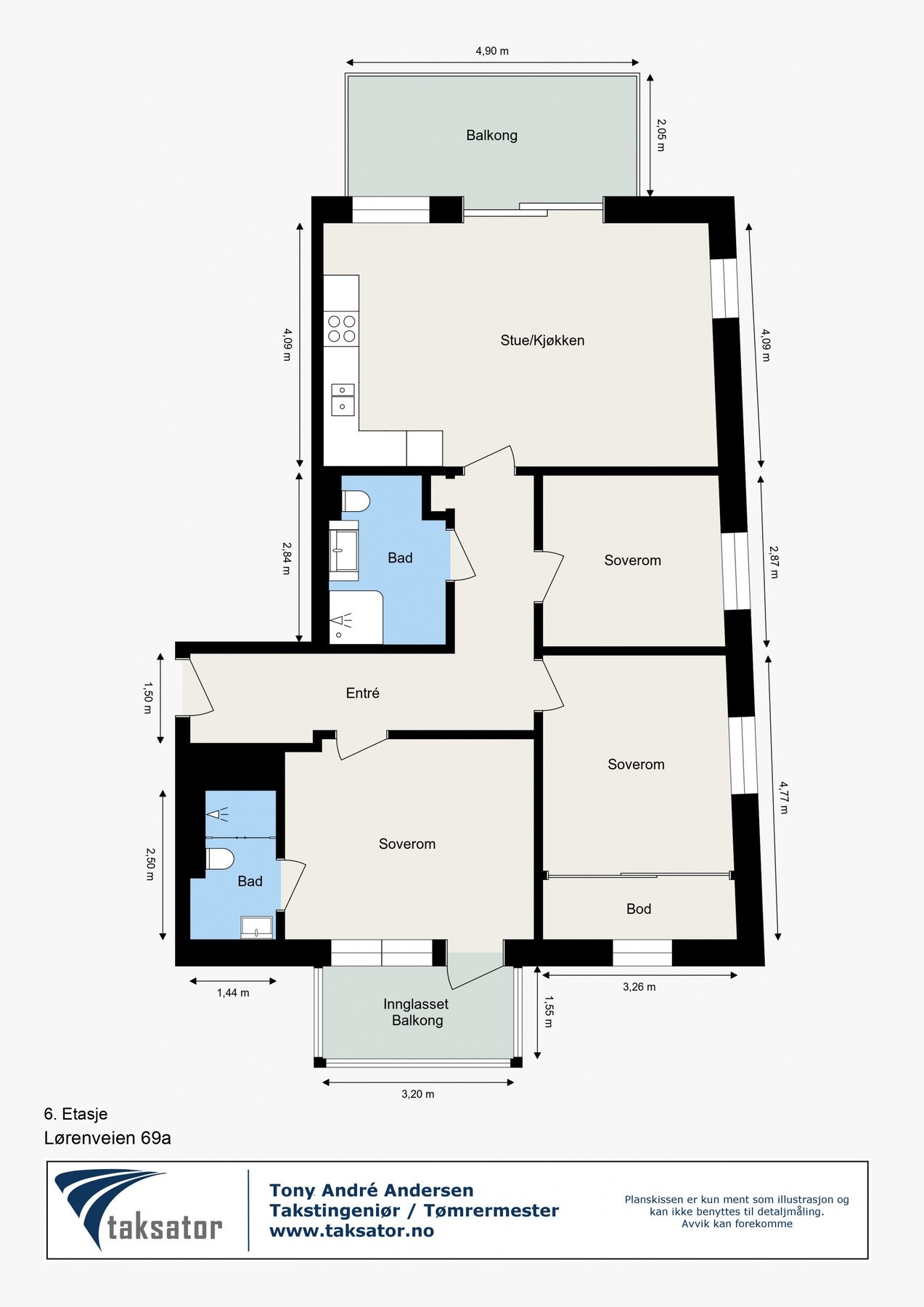 Dagens planløsning Galleribilde