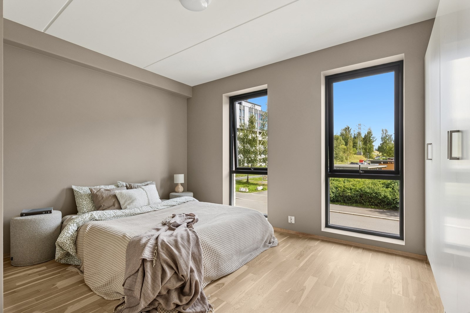 Hovedsoverommet ligger en etg over bakkeplan Galleribilde