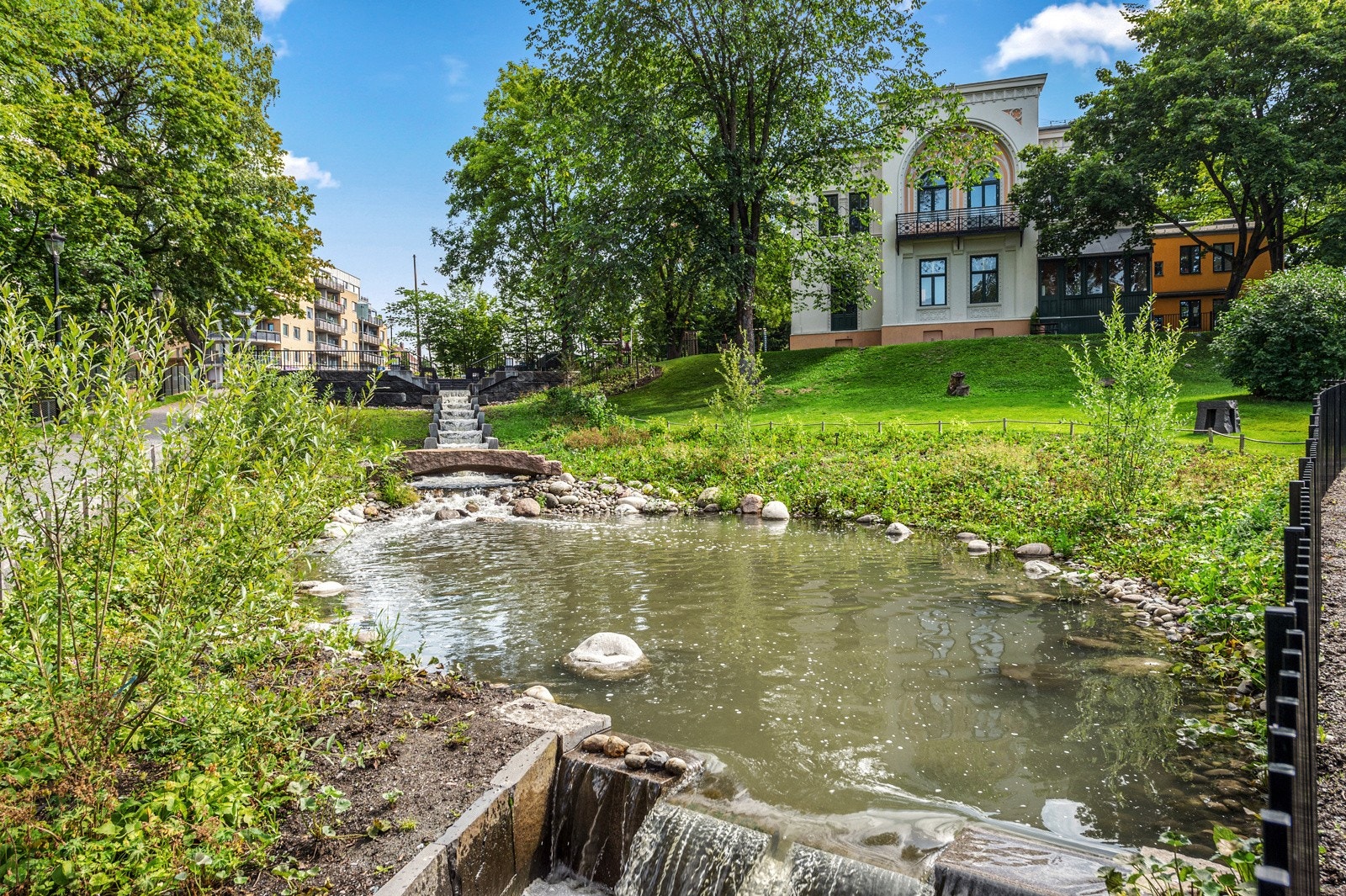 Klosterenga park er den største kommunale enkeltsatsningen på et kunstprosjekt siden Vigelandsparken Galleribilde