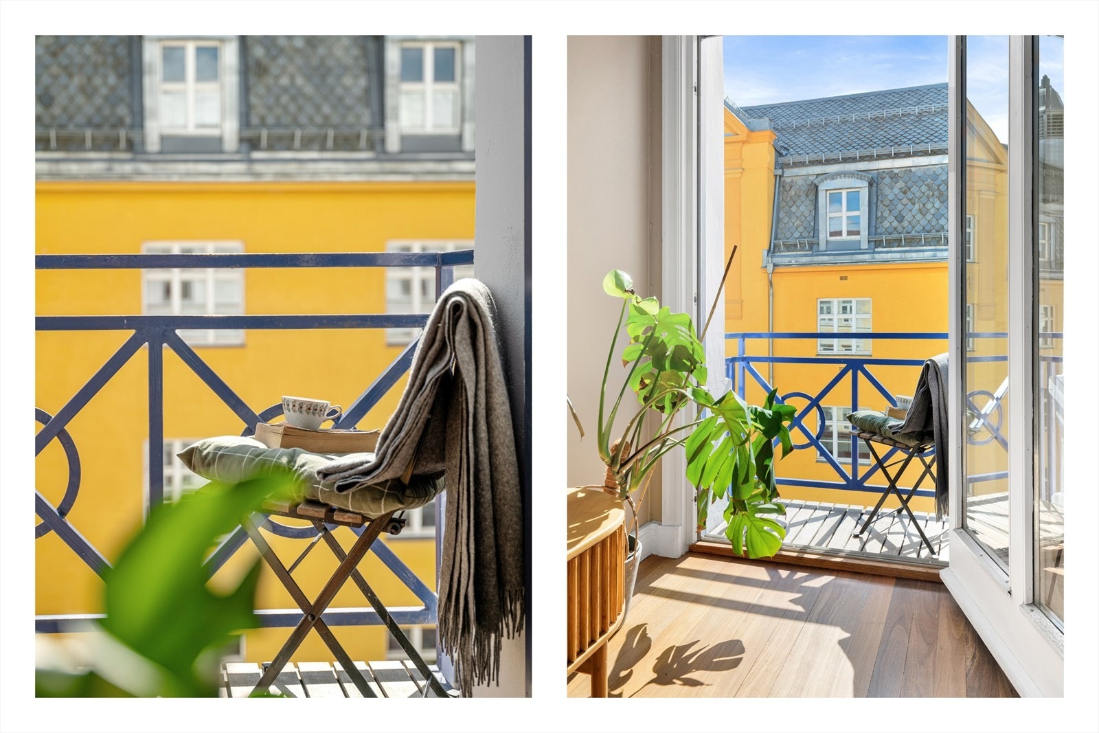 Her får du en stor 2-roms med klassiske detaljer, store vindusflater og herlig atmosfære Galleribilde