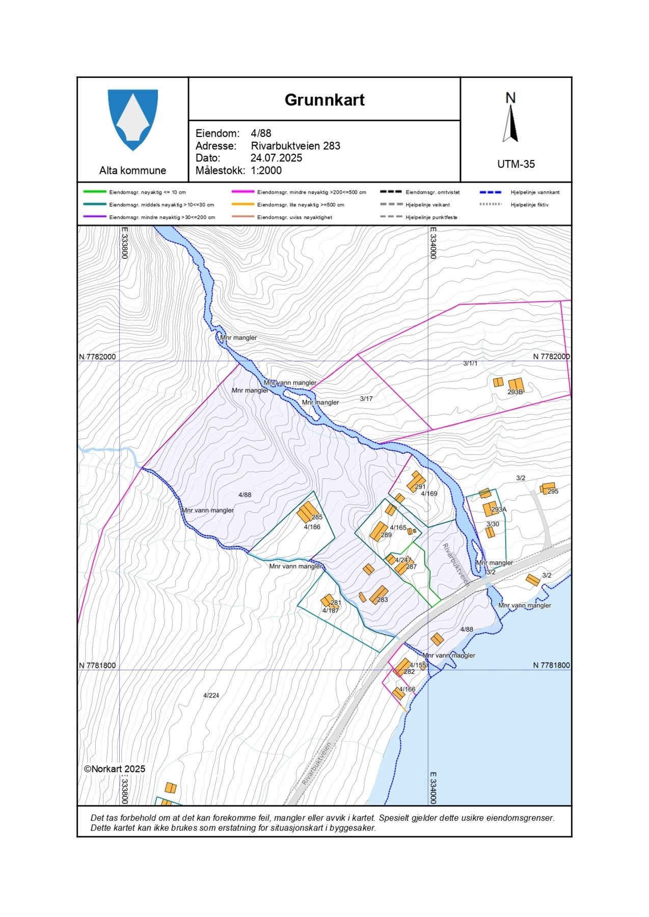 Grunnkart Galleribilde