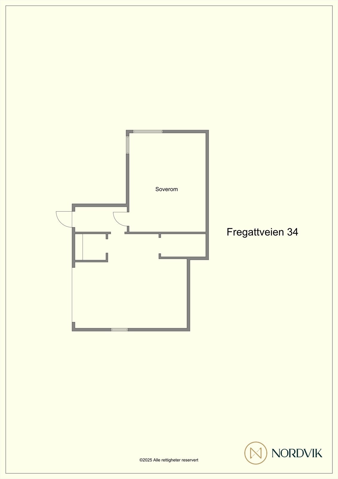 Garasje med innredet rom Galleribilde