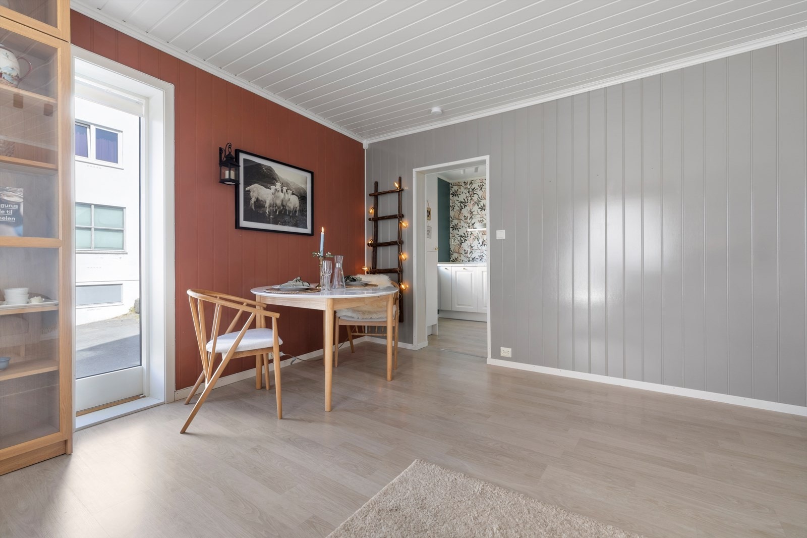 Moderne farger på stue Galleribilde