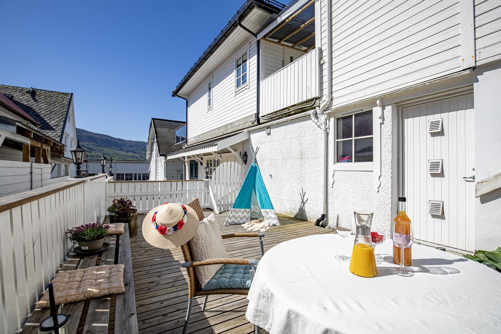 Gode solforhold på eiendommen Galleribilde