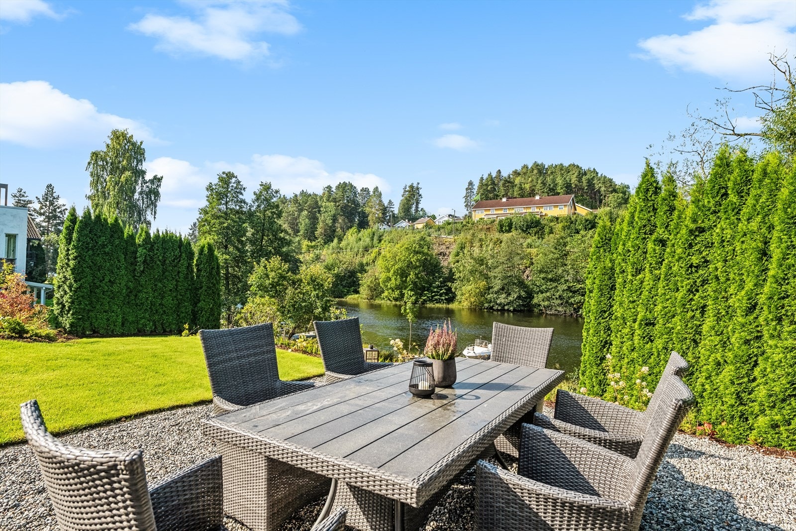 Her ligger alt til rette for de varme sommerdagene. Galleribilde