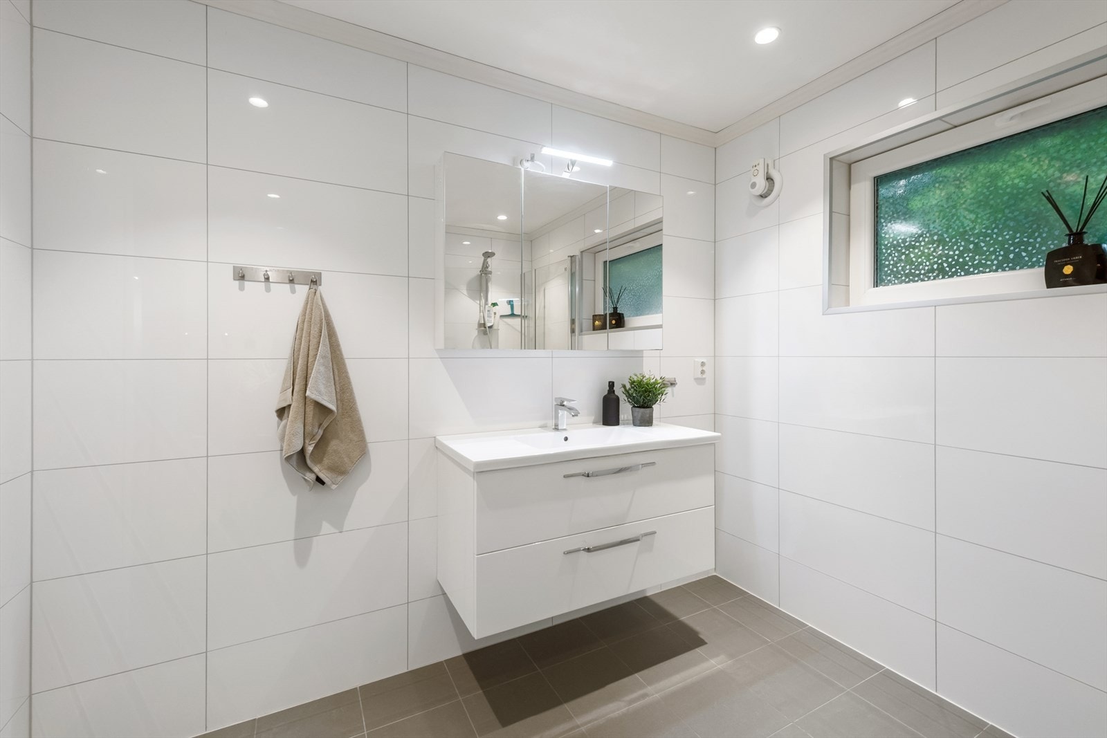 Badet ble pusset opp i 2015 ifølge selger. Galleribilde