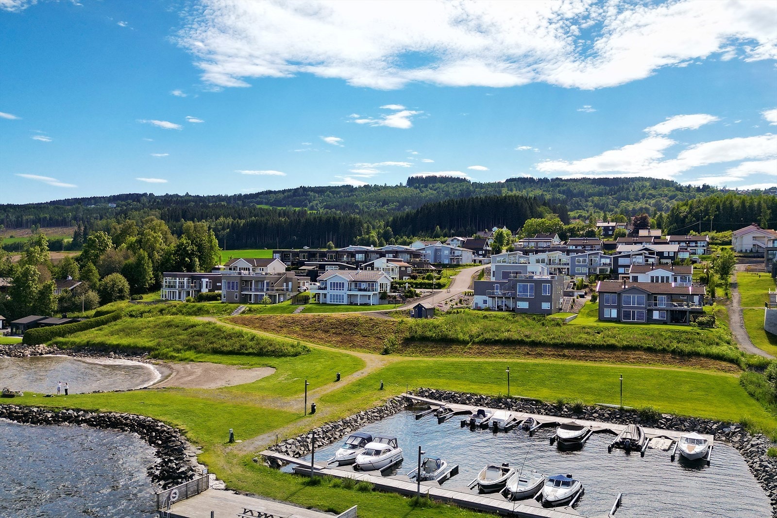 Idyllisk område. Galleribilde