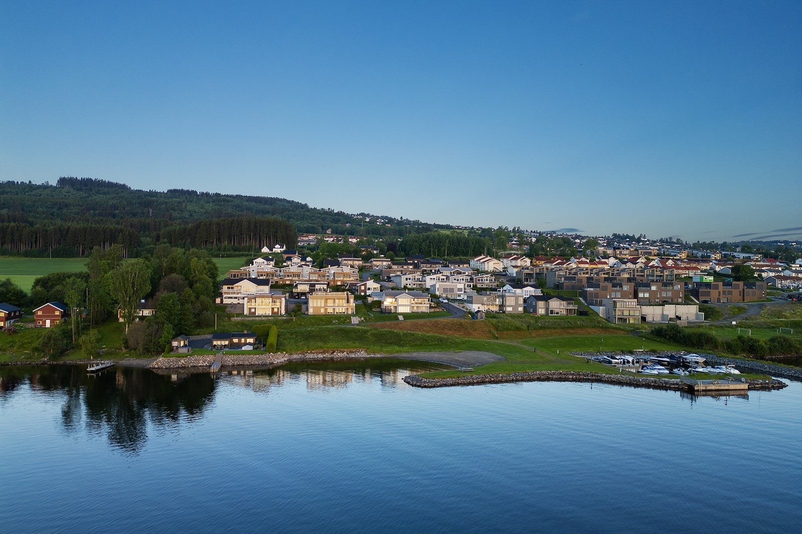 Når roen senker seg for kvelden. Galleribilde