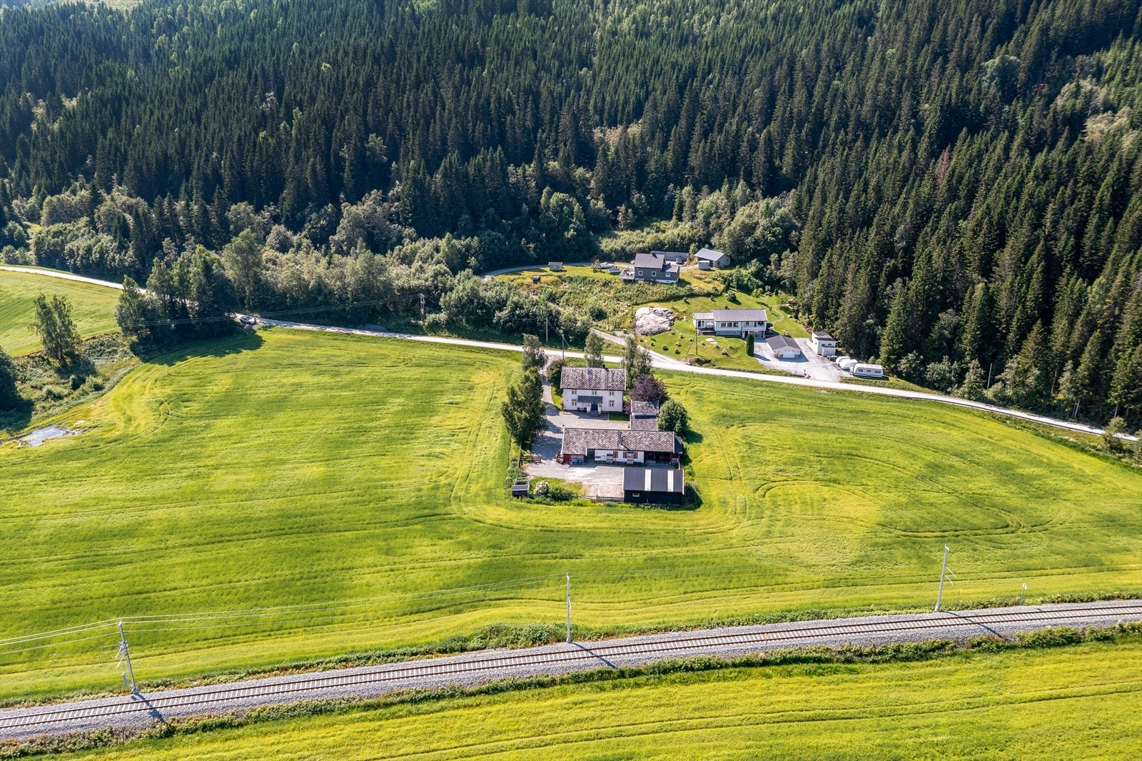 Oversiktsbilde mot nord Galleribilde