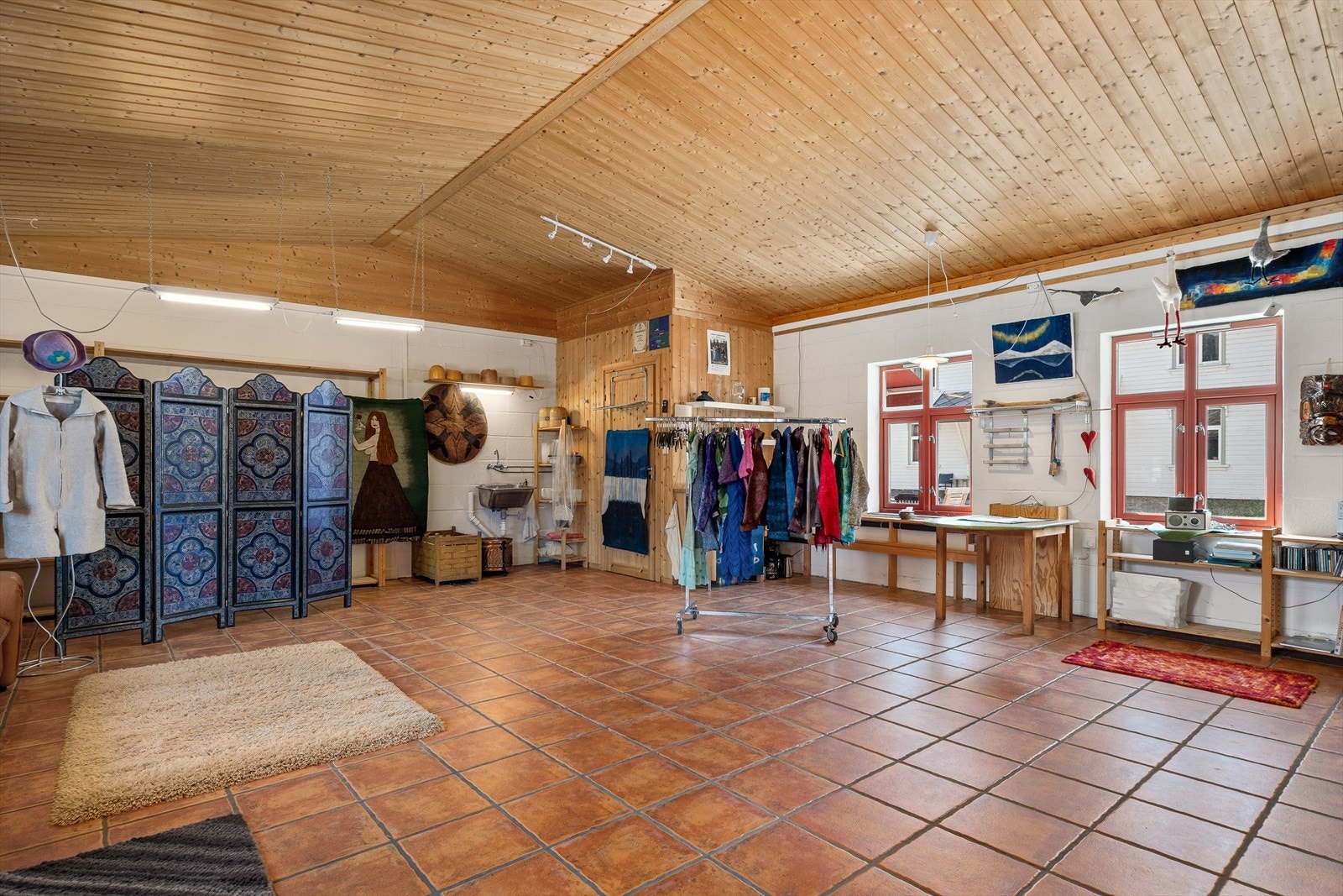 Dette har blitt brukt av nåværende eiere som kunstverksted Galleribilde