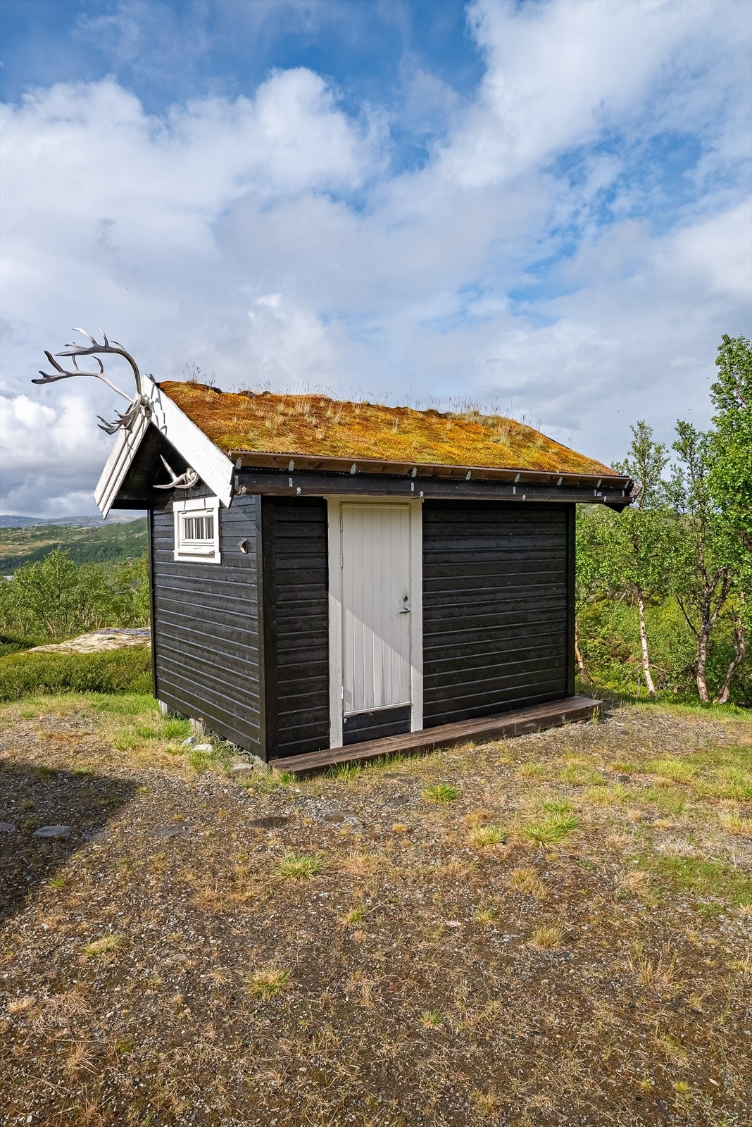 Uthuset er som sagt 10 kvm. Galleribilde