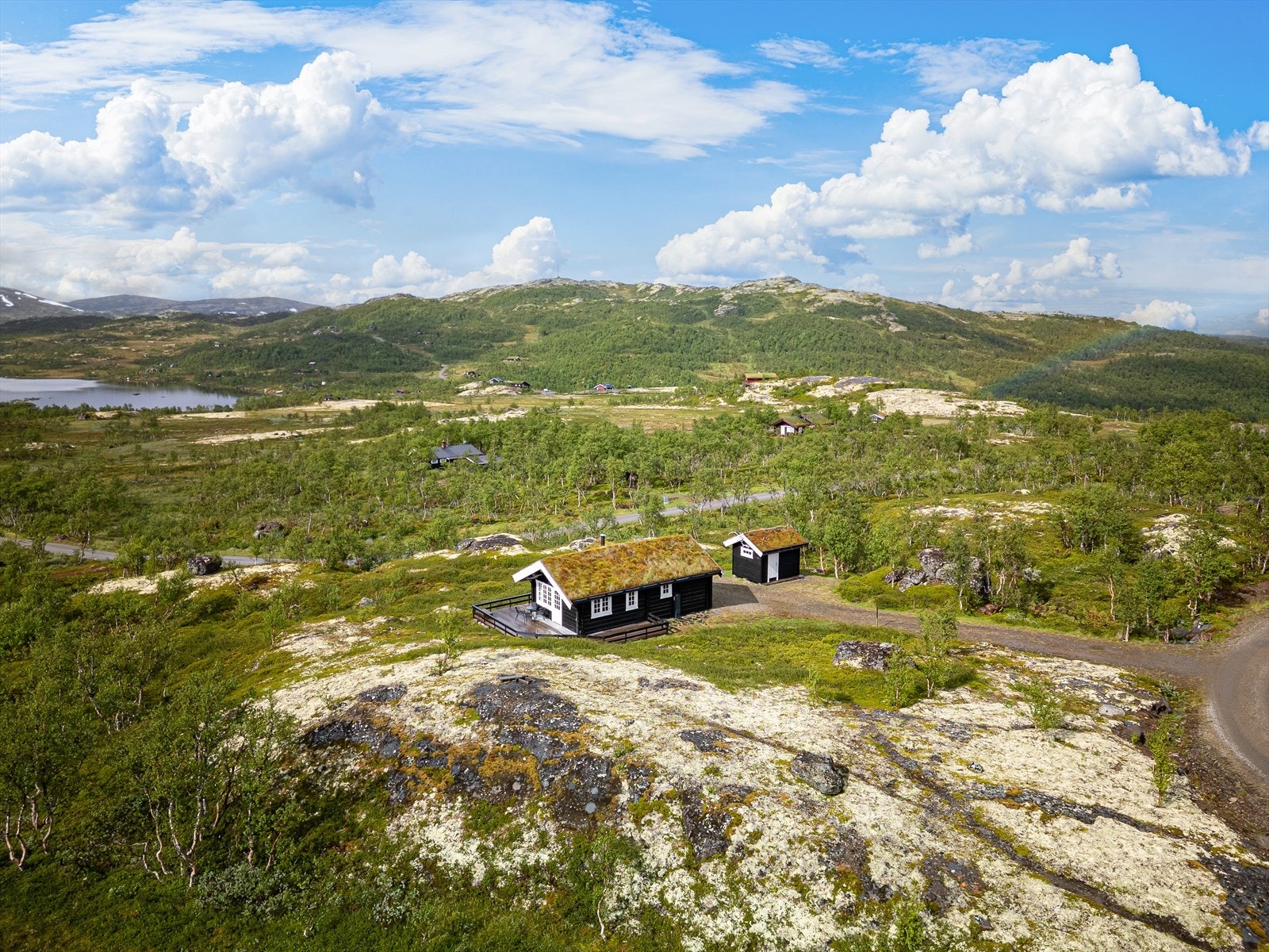 Flott turterreng på alle kanter. Galleribilde