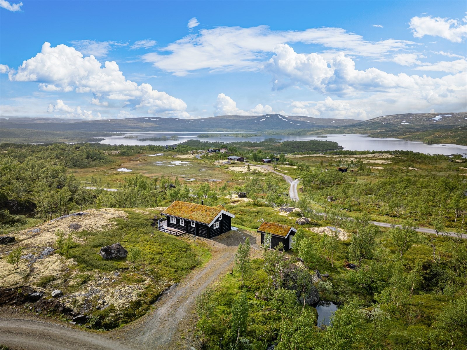 Dronefoto. Galleribilde