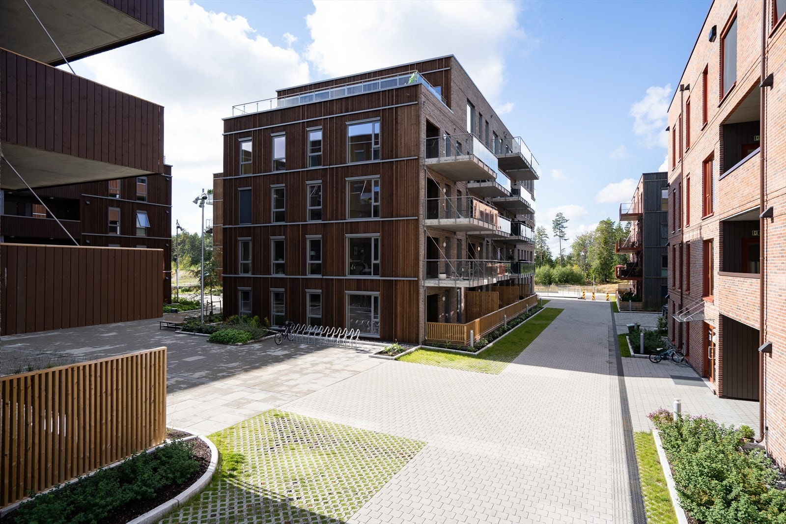 Fasade fra Skogmo Park Trinn 1 Galleribilde