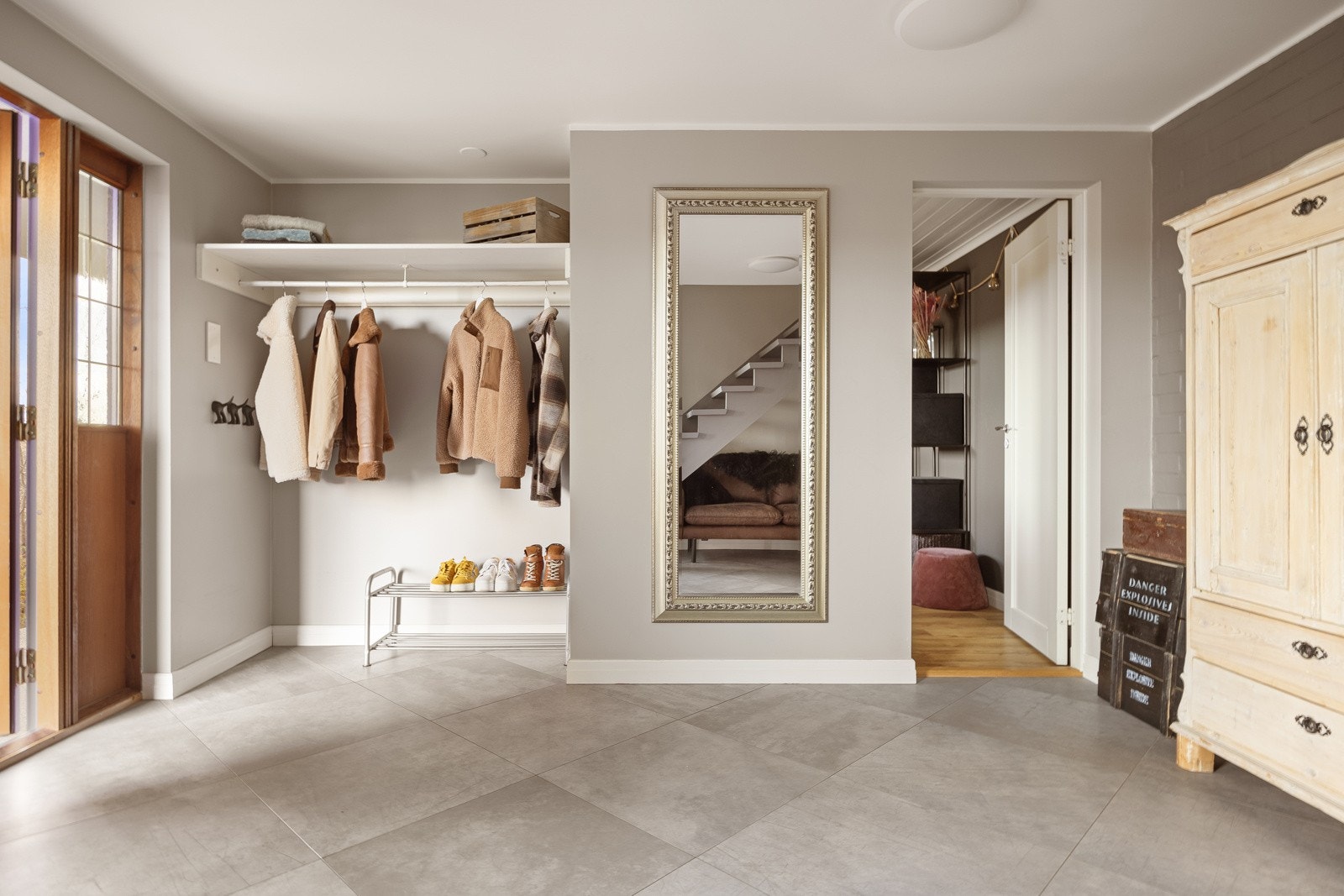 Her har man rikelig plass og oppbevaringsmuligheter. Galleribilde