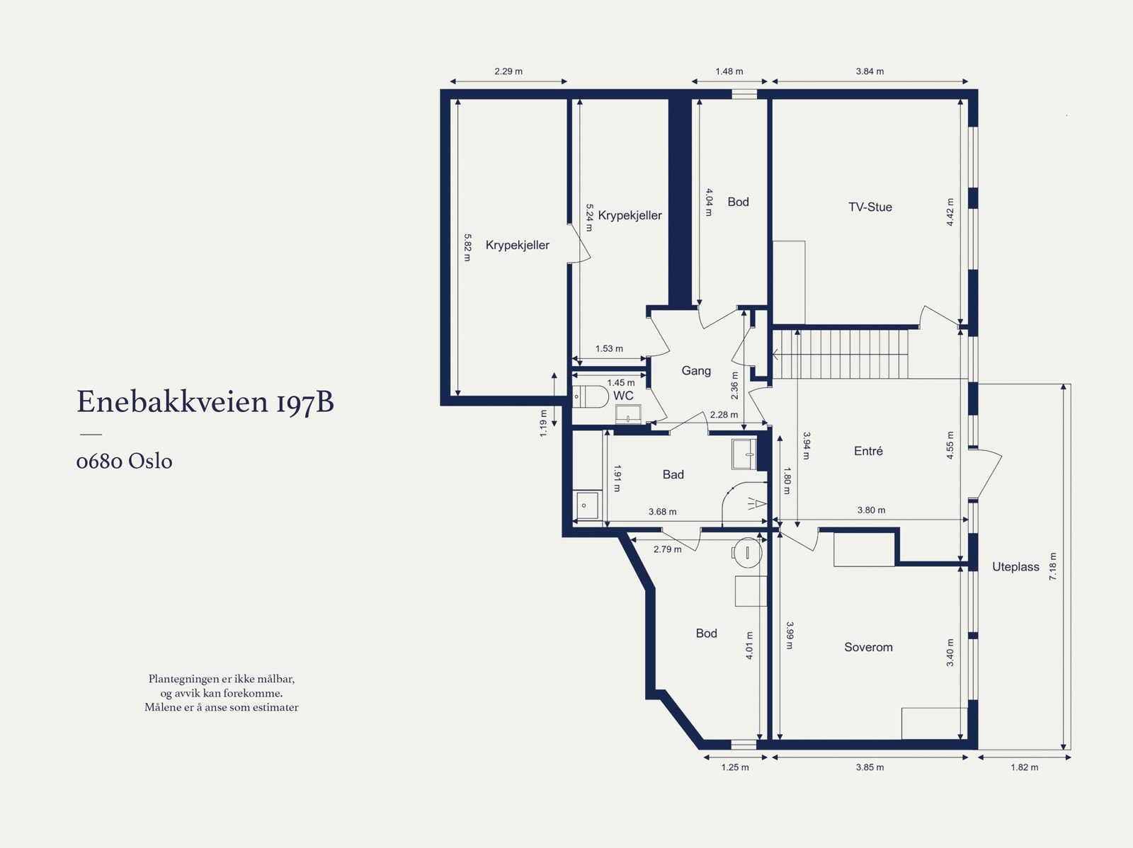 Plantegning | Underetasje. Galleribilde