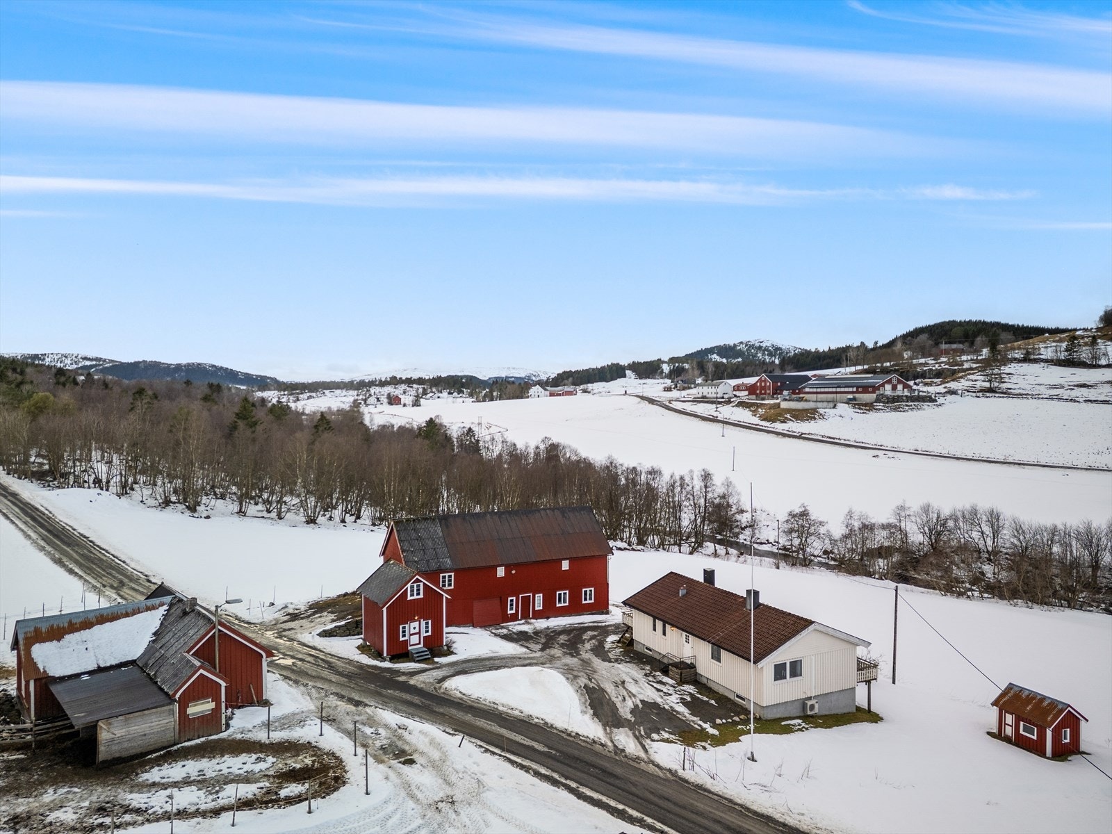 Dronefoto Galleribilde