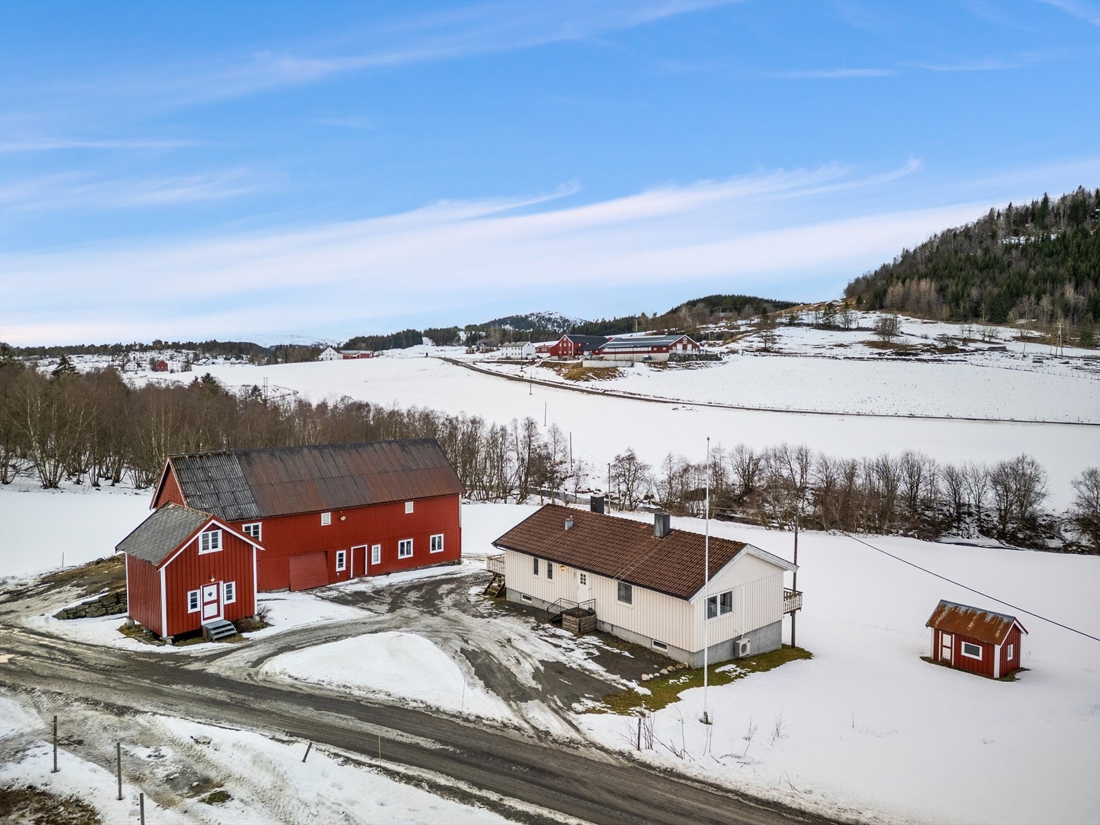 Dronefoto Galleribilde