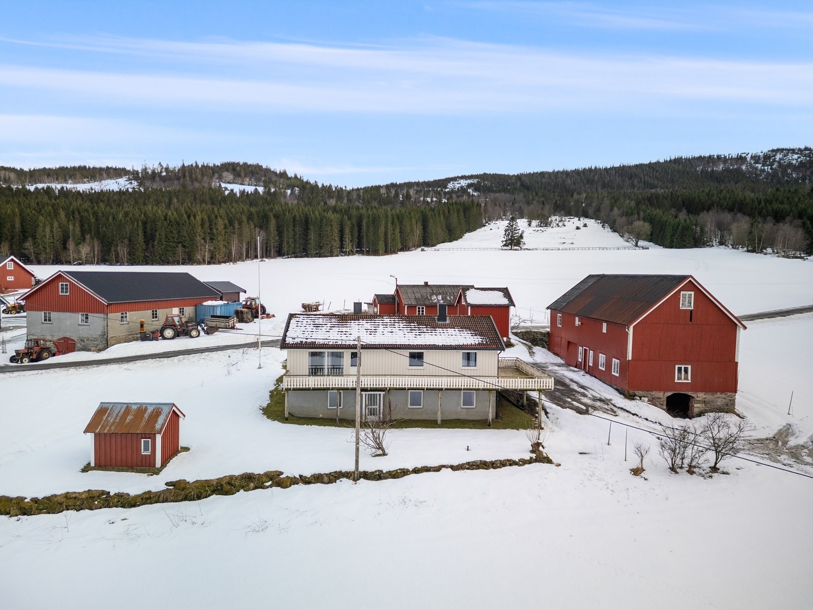 Dronefoto Galleribilde