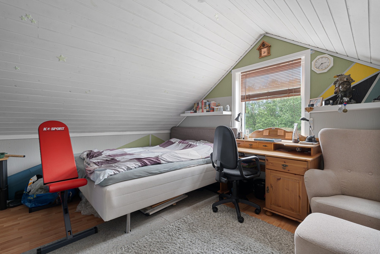 Soverom loft (ikke omsøkt) Galleribilde