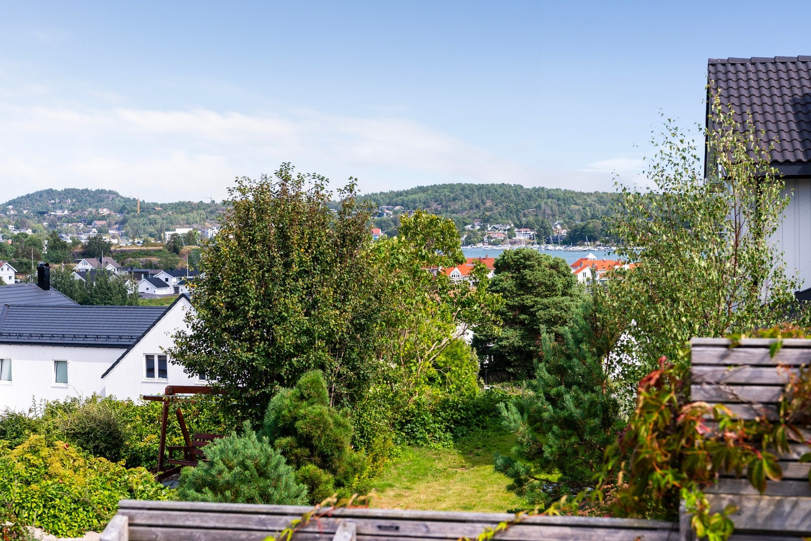 Koselig sjøutsikt Galleribilde