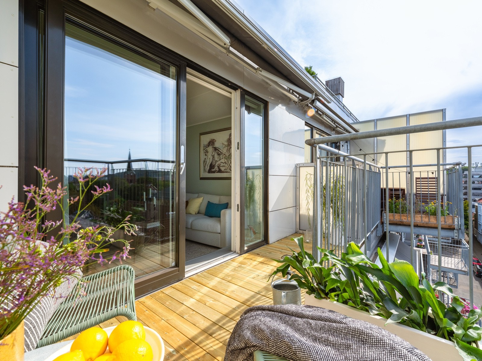 Her kan du nyte lange sommerdager. Galleribilde