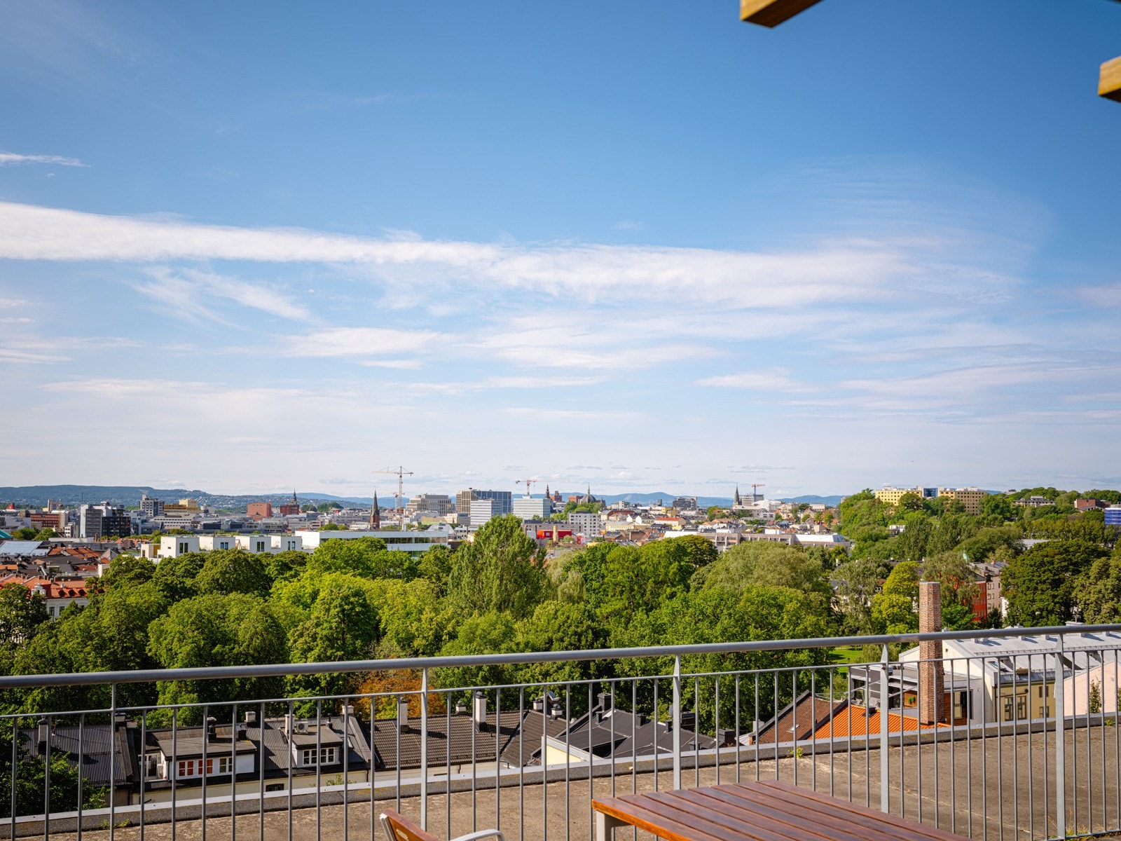 Her er det fin utsikt og gode solforhold hele dagen. Galleribilde