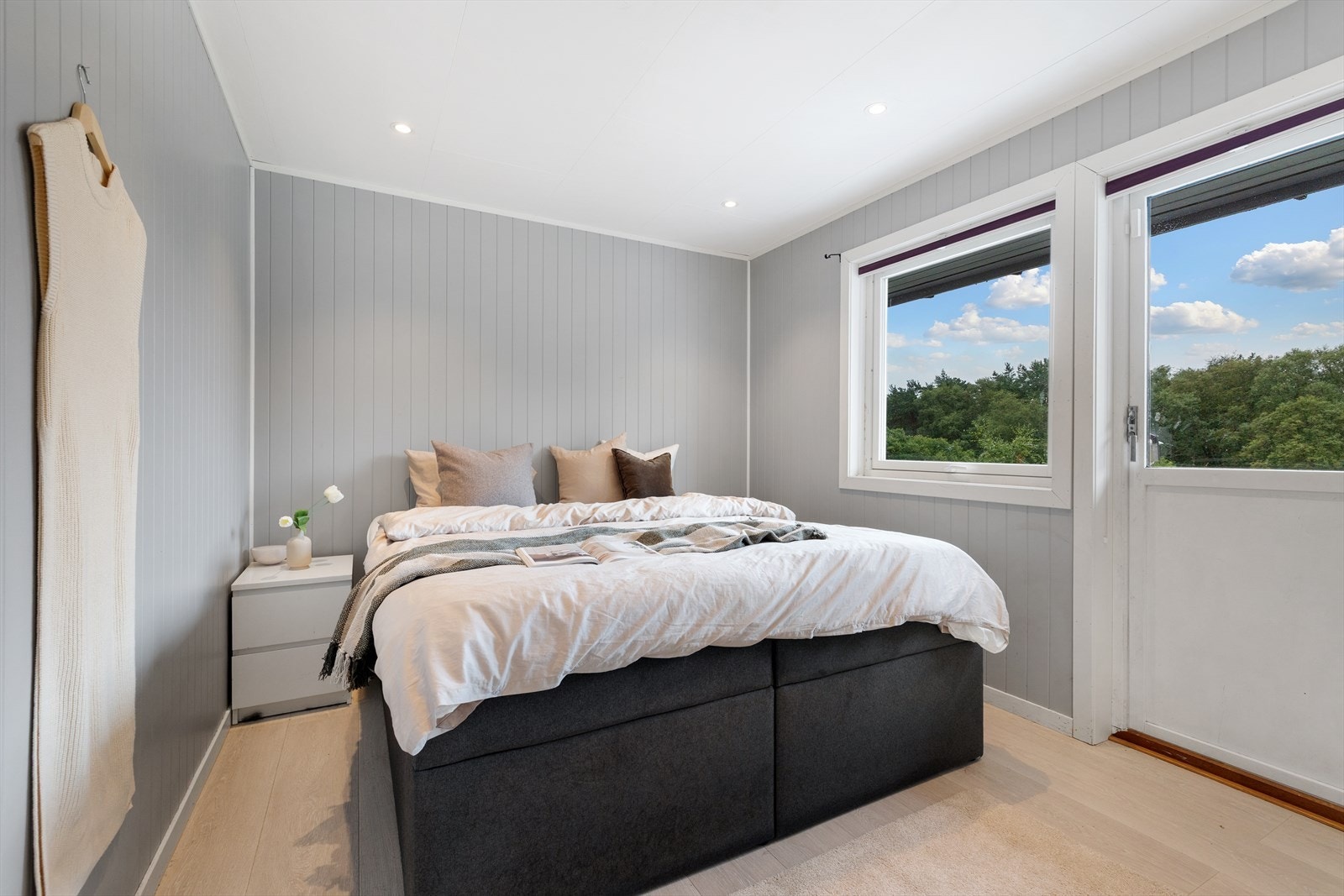 Hovedsoverommet med egen utgang til balkongen. Galleribilde