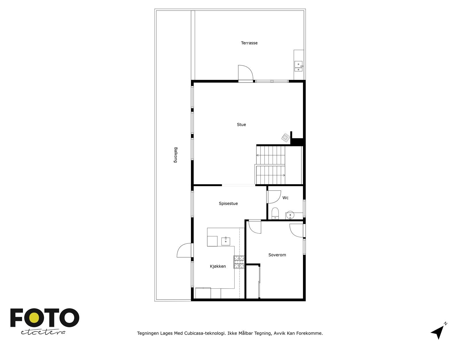 Planløsning 1.etasje Galleribilde