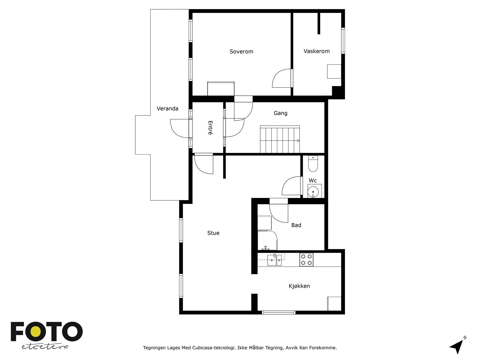 Planløsning underetasje Galleribilde