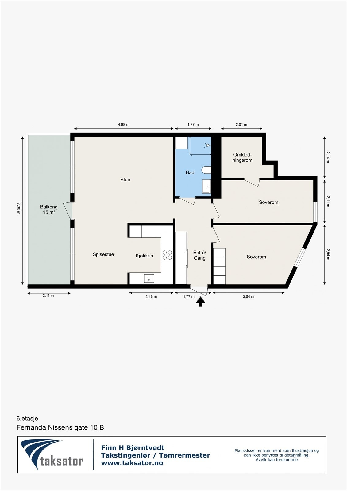Plantegning. Galleribilde
