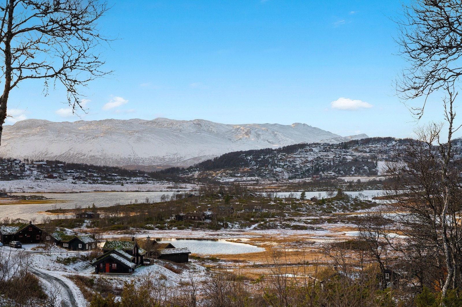 Utsikt mot Hardangervidda Galleribilde