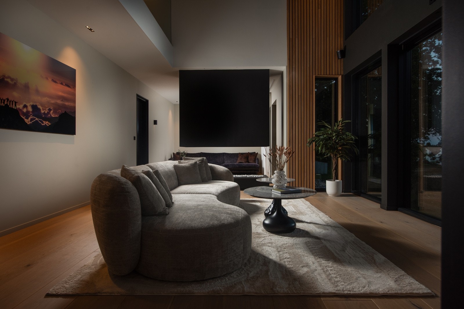 Fantastisk kveldstemning.. Galleribilde