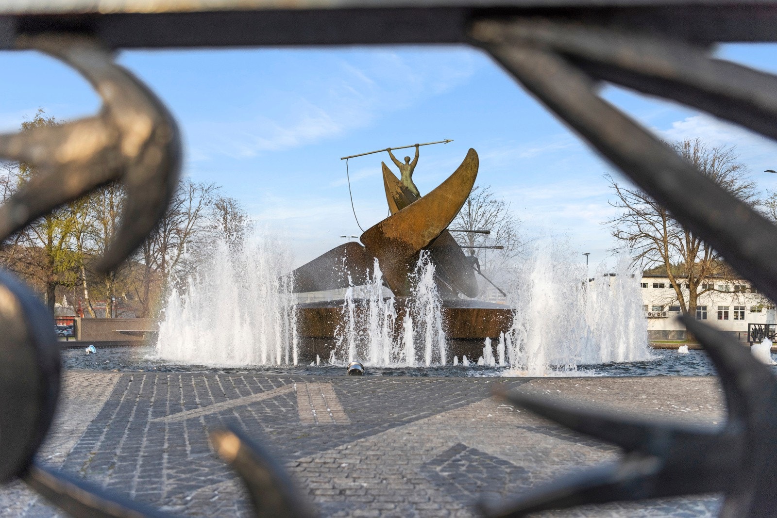 Hvalfangsmonumentet og fergeterminalen med flere daglige avganger er en kort tur fra boligen Galleribilde