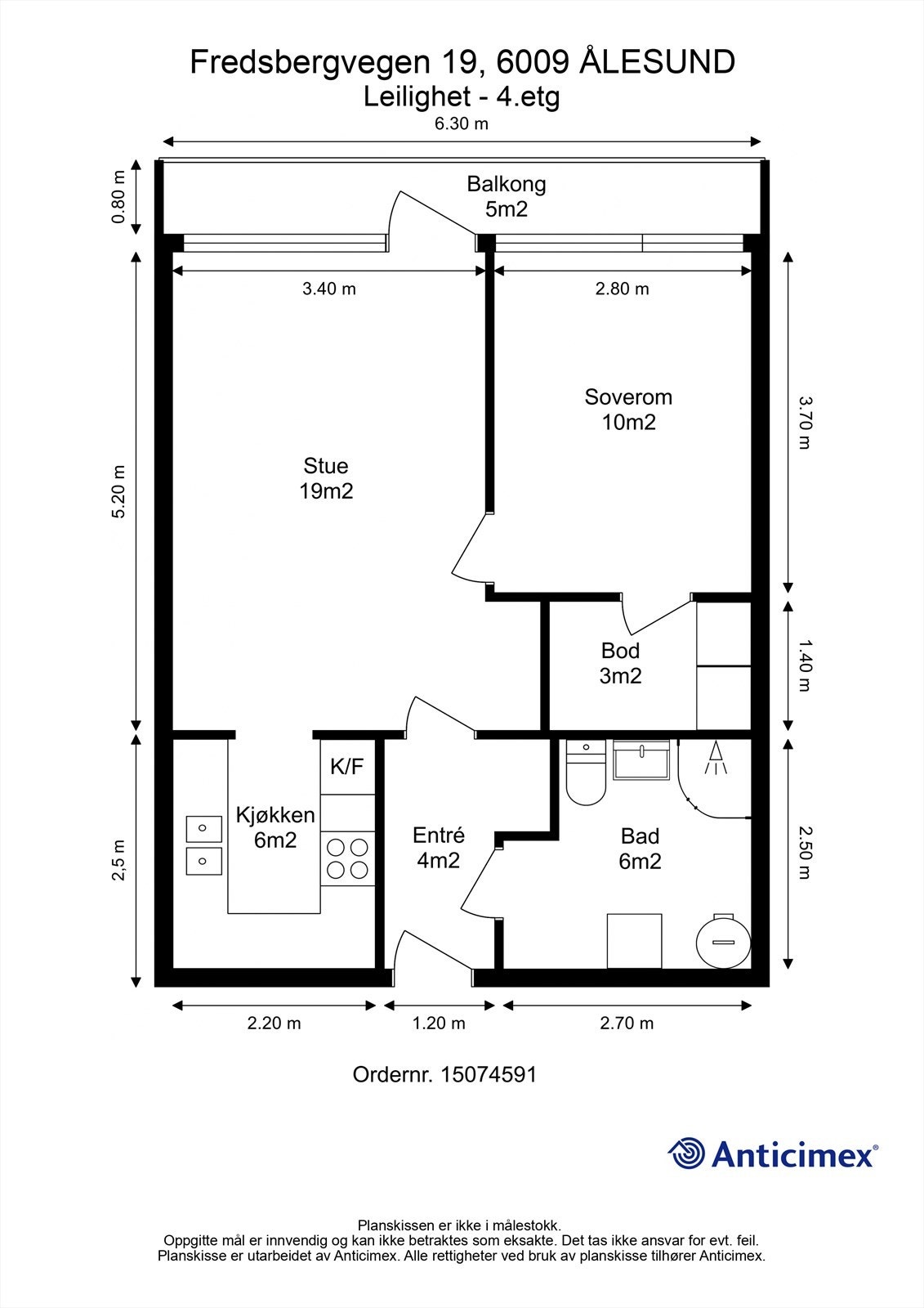 Plantegning Galleribilde
