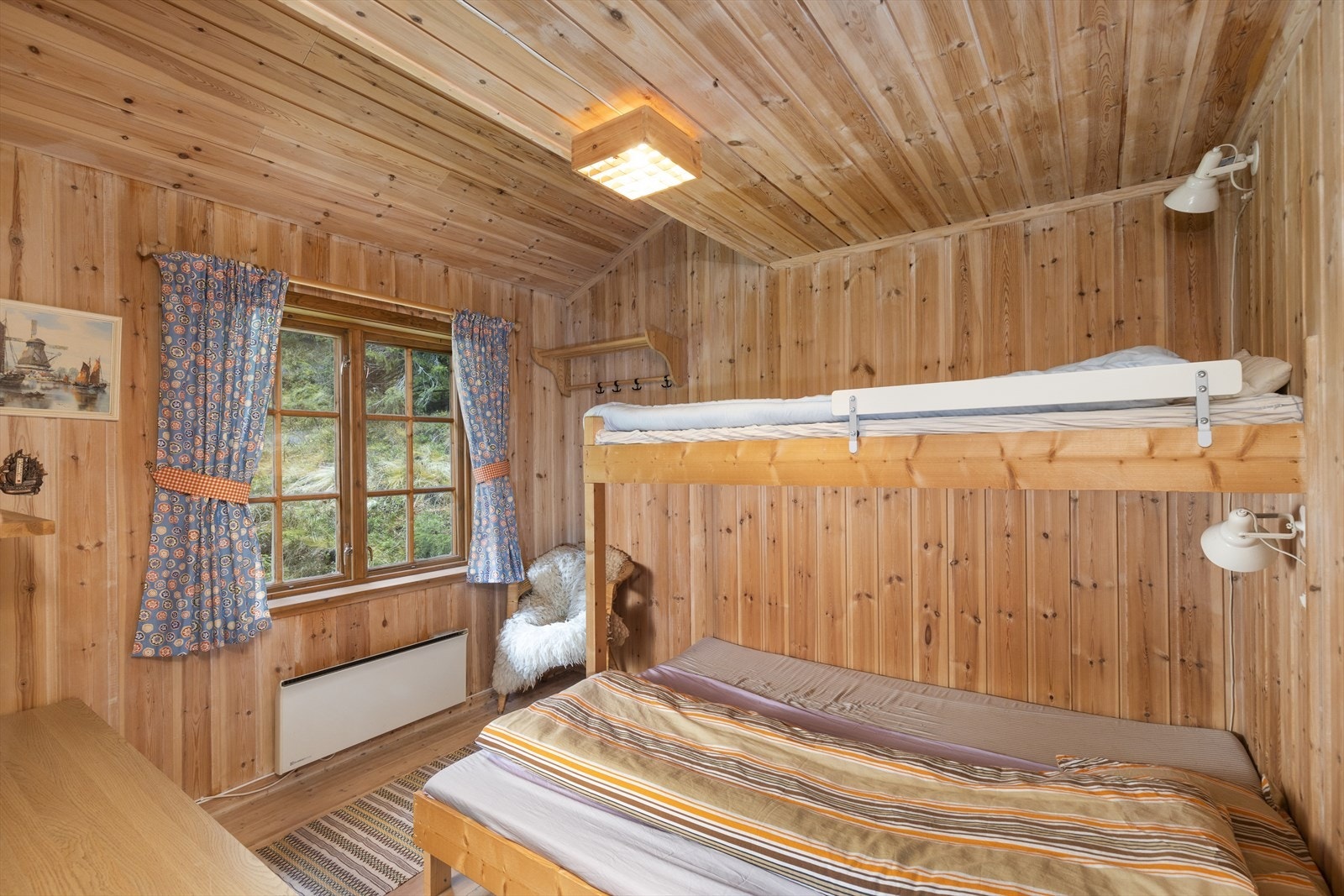 Hytta har 3 soverom med god størrelse som gir totalt ca. 8 sengeplasser. Galleribilde