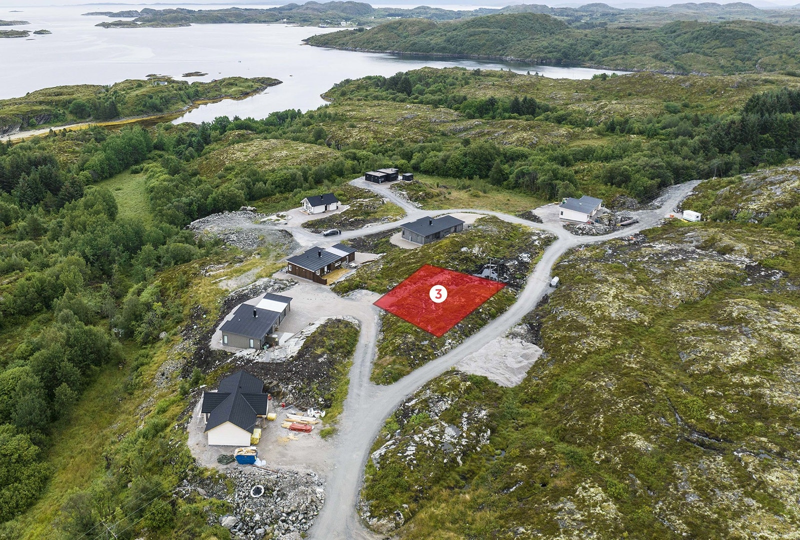 Velkommen til Litjvardveien 20! Flott hyttetomt til salgs i Selvågan Galleribilde