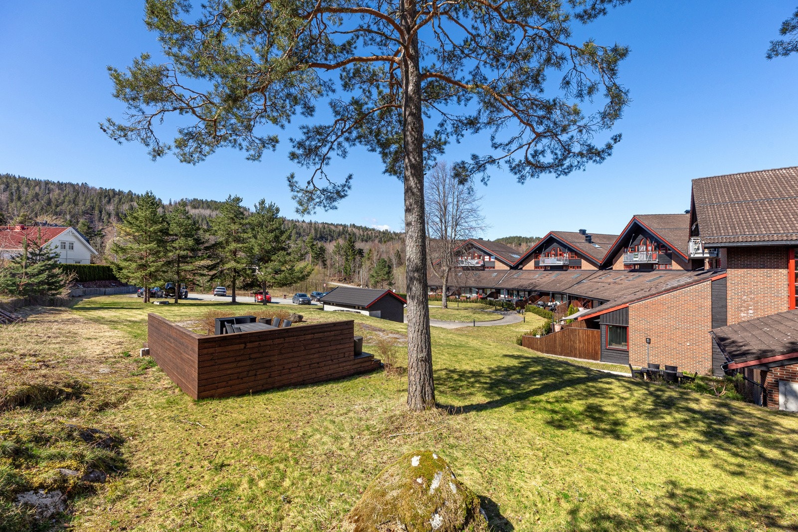 Fellesområdet på oversiden av eiendommen Galleribilde