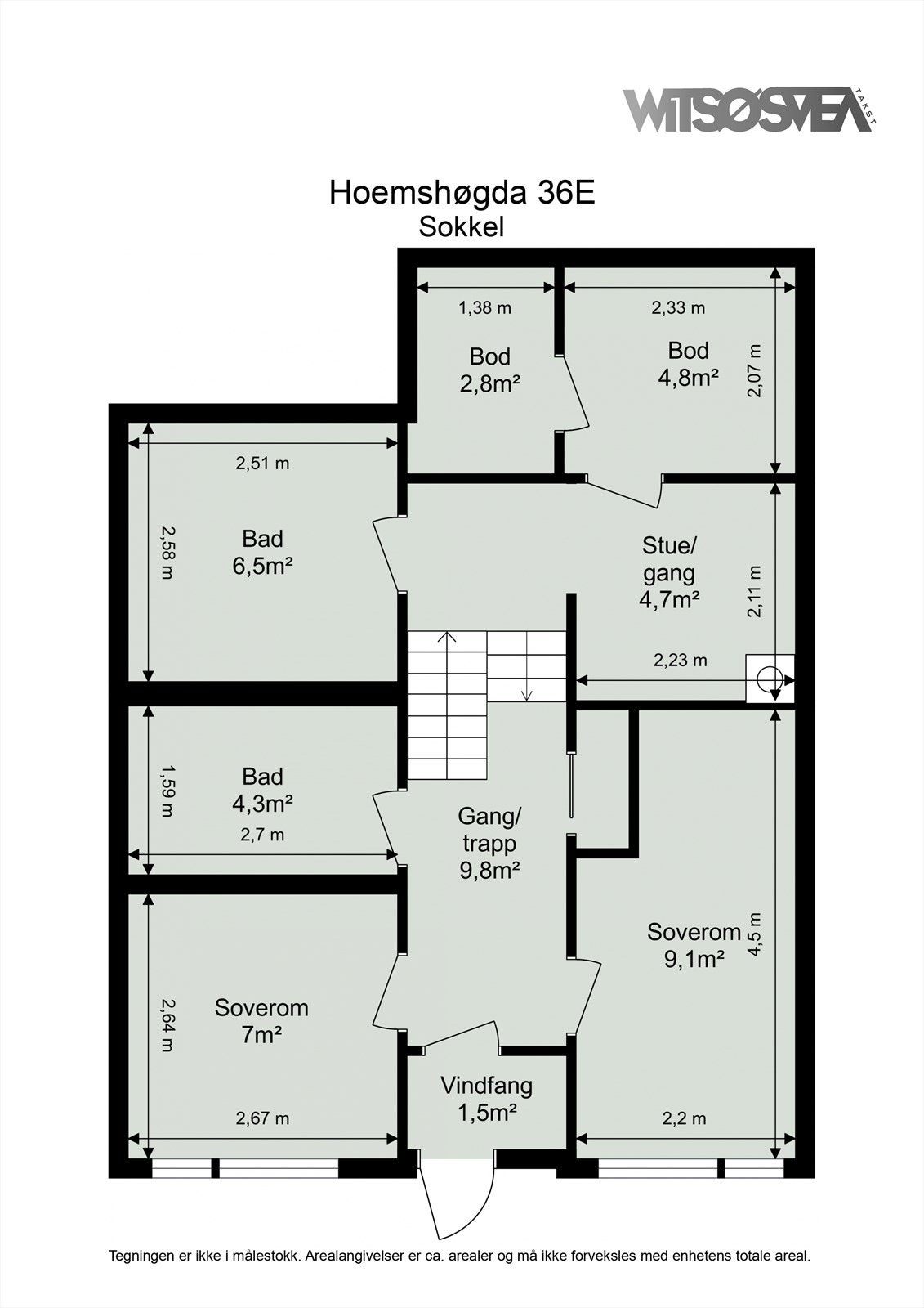Floorplan letterhead - Hoemshøgda 36E - Sokkel - 2D Floor Plan.jpg Galleribilde